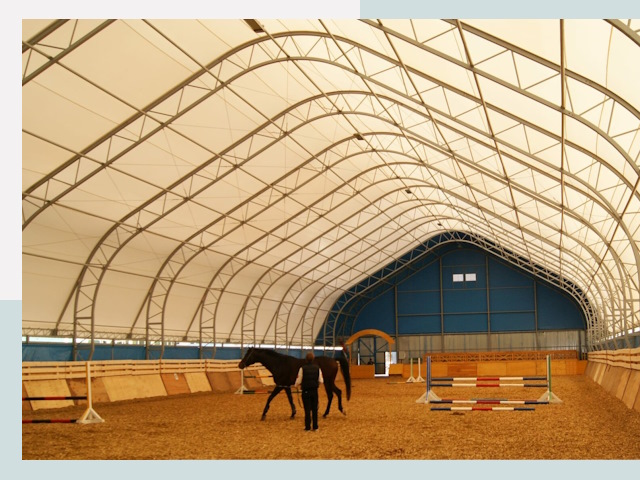 Строительство конных манежей в Белорецке