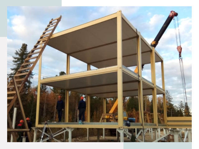 Строительство модульных здания Белорецк