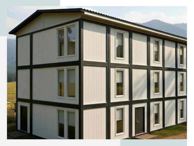 Модульные общежития в Белорецке