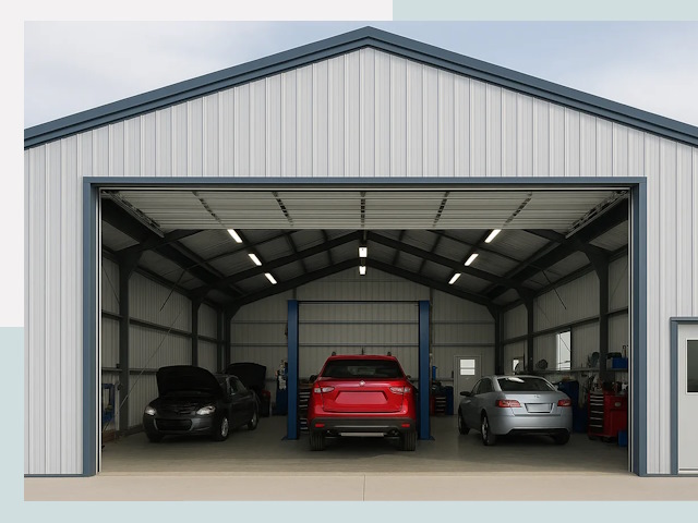 Ангары из сэндвич панелей от 608 руб. в Белорецк