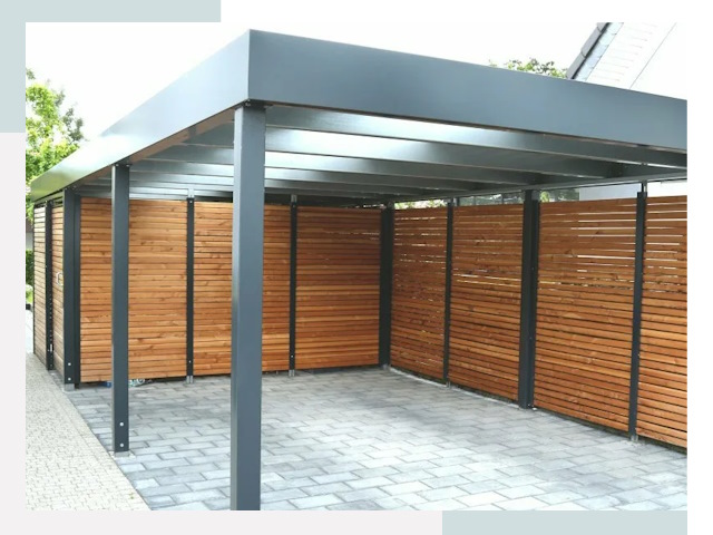 Навесы для парковки в Белорецке