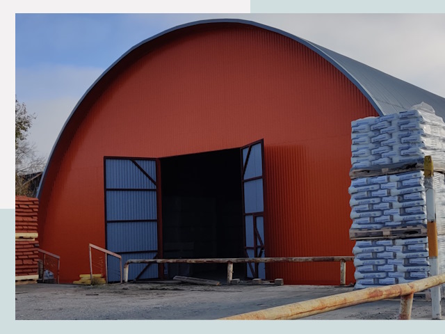 Полукруглые ангары по цене от 608 руб. в Белорецк