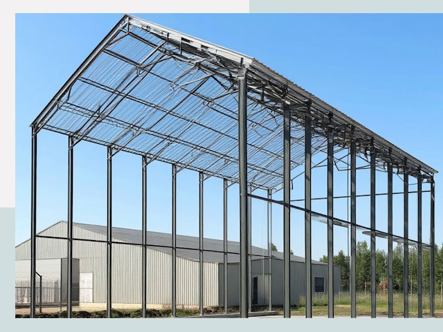 Прямо стенные ангары от СтальСтрой-Блр по цене 608 руб.