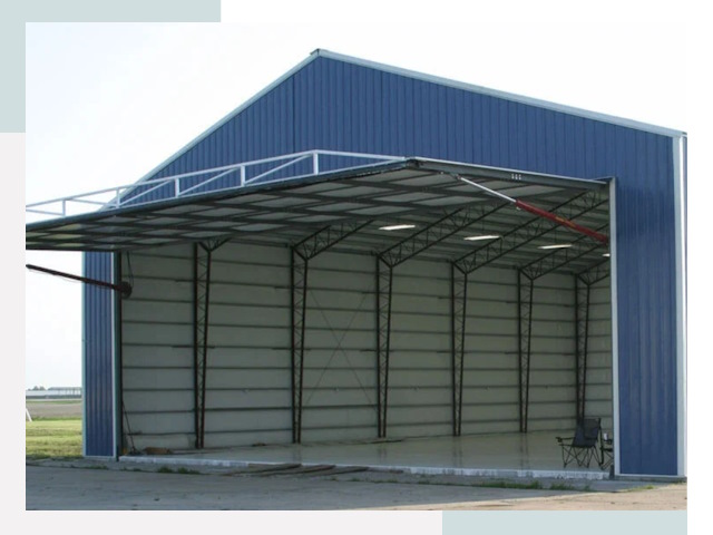 Прямо стенные ангары в Белорецке