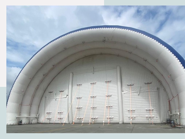 Пневмокаркасные ангары от СтальСтрой-Блр по цене от 608 руб.