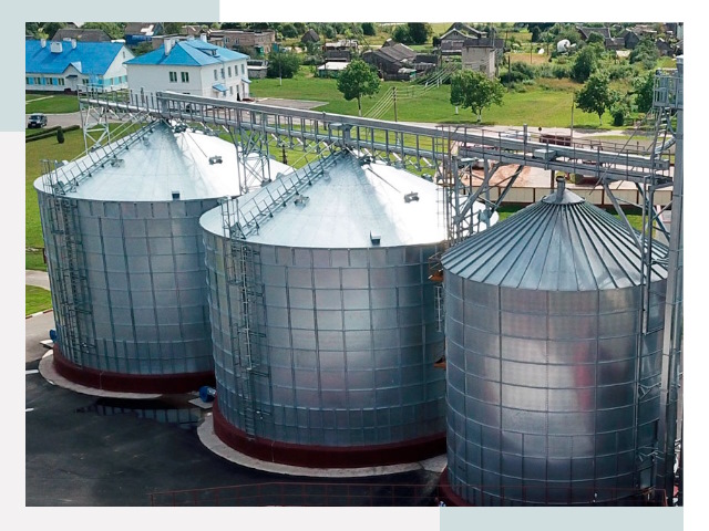 Металлические силосы в Белорецке