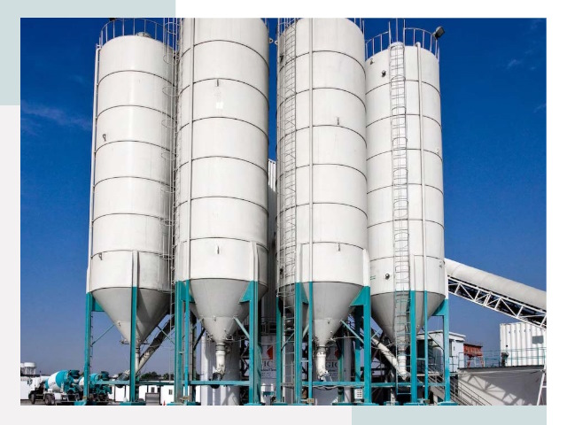 Строительство цементных силосов в Белорецке