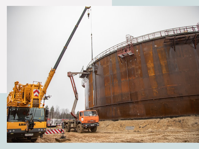 Монтаж резервуаров в Белорецке от 608 руб. за м³