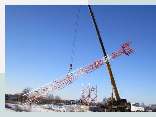 Строительство башен связи в Белорецке от 608 руб.