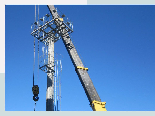 Монтаж осветительных мачт в Белорецк от 608 руб.