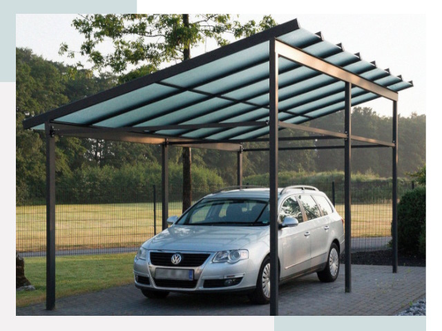 Навесы для автомобилей в Белорецке