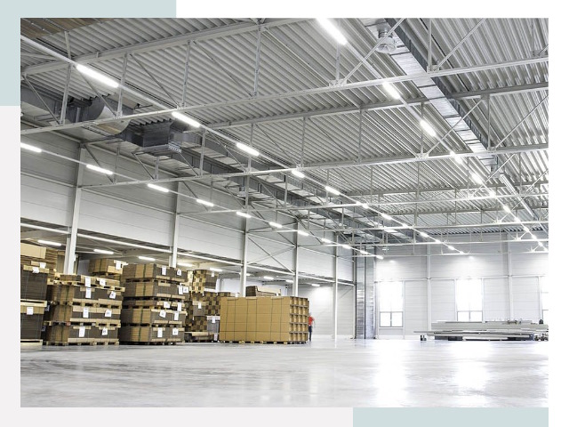 Освещение ангаров в Белорецке