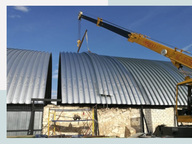 Реконструкция ангаров в Белорецке от 608 руб.