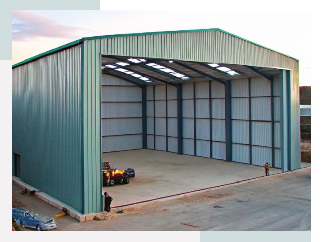 Строительство ангаров в Белорецке