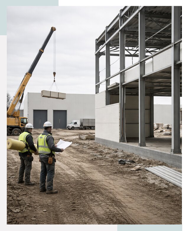 Строительство холодильных складов в Белорецке от 45617 р. - СтальСтрой-Блр