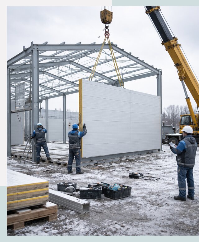 Строительство холодильных складов под ключ в Белорецке