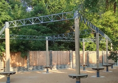 Терраса из металлоконструкций под ключ, проектирование, изготовление и монтаж от СтальСтрой-Блр